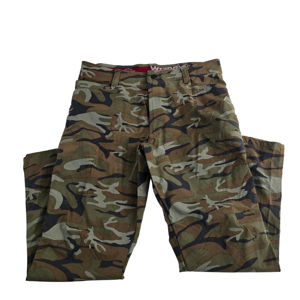 Wrangler‎ NW780GC Camouflage Camo Outdoor Pants Men's 36x30 Hunting Hiking